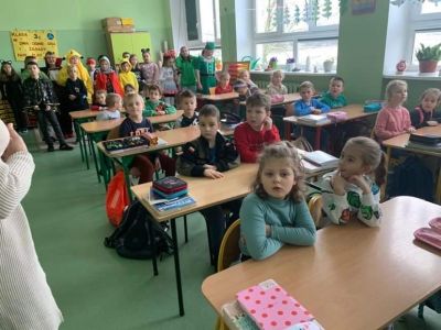 Wizyta starszaków w Szkole Podstawowej nr 1 w Nowogardzie